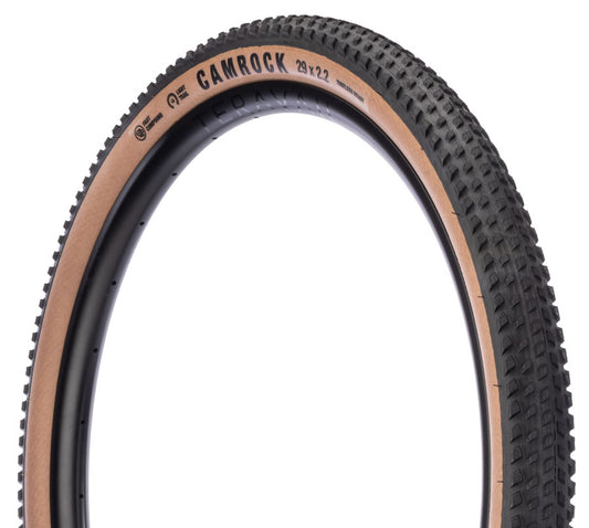Teravail Camrock Tire - 29 x 2.2 Tubeless Folding Tan Durable Fast Compound-Goodwynn's