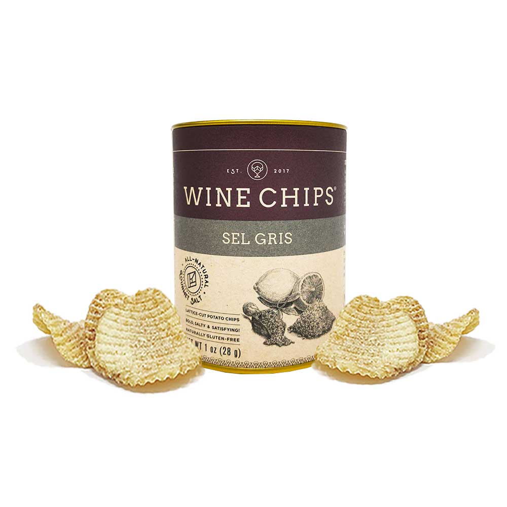Wine Chips - 1 OZ. SEL GRIS - ESTATE CASE OF 12-Goodwynn'sGoodwynn's