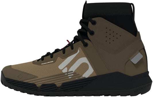 Five Ten Trailcross Mid Pro Flat Shoes - Men's Cardboard/Off White/Core BLK 8.5-Goodwynn's