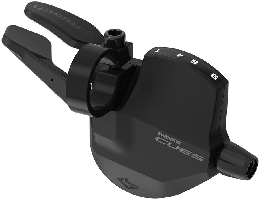 Shimano CUES SL-U4050-9R Short Reach Shifter - Right 9-Speed Rapidfire Plus Optical Gear Display BLK-Goodwynn'sGoodwynn's