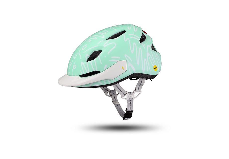 Specialized shuffle 2 led helmet dune white graphic chld-Goodwynn'sGoodwynn's