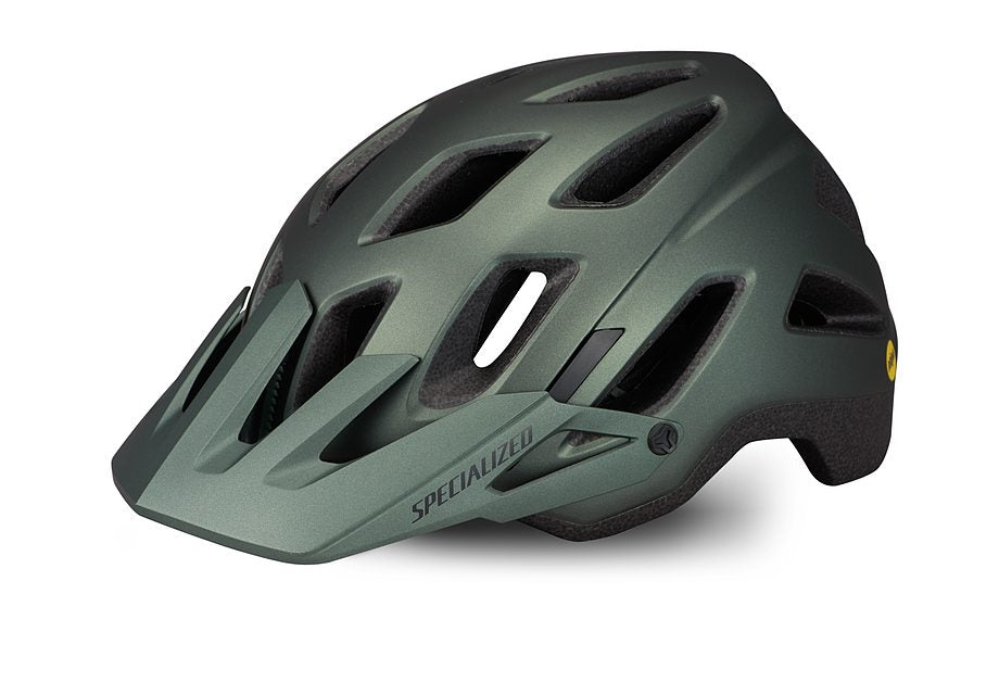 Specialized ambush comp angi mips satin oak green metallic s