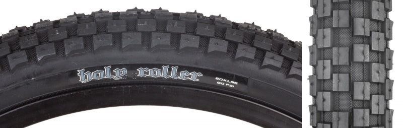 Maxxis Holy Roller Tire - 20 x 1.95 Clincher Wire Black Single-Goodwynn'sGoodwynn's