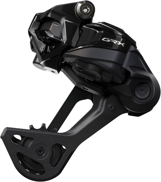 Shimano GRX RD-RX827-SGS Di2 Wireless Rear Derailleur - 12-Speed Long Cage Shadow ES BLK-Goodwynn's