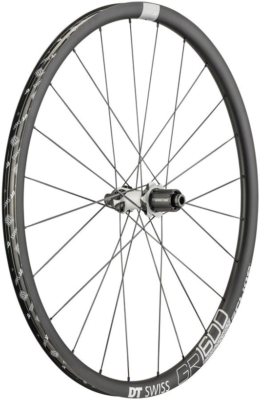 DT Swiss GR 1600 Rear Wheel - 700 12 x 142mm Center-Lock HG 11/XDR Black-Goodwynn's