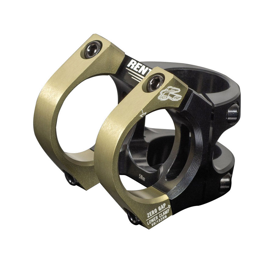 Renthal V2 Apex Stem Diameter: 35mm Length: 33mm Steerer: 1-1/8'' Gold-Goodwynn'sGoodwynn's