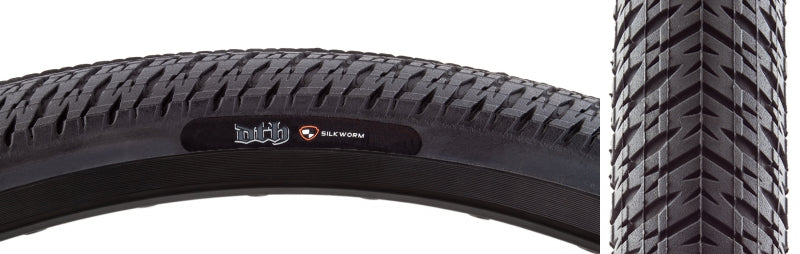 Maxxis DTH Tire - 24 x 1.75 Clincher Wire Black Dual Silkworm-Goodwynn'sGoodwynn's