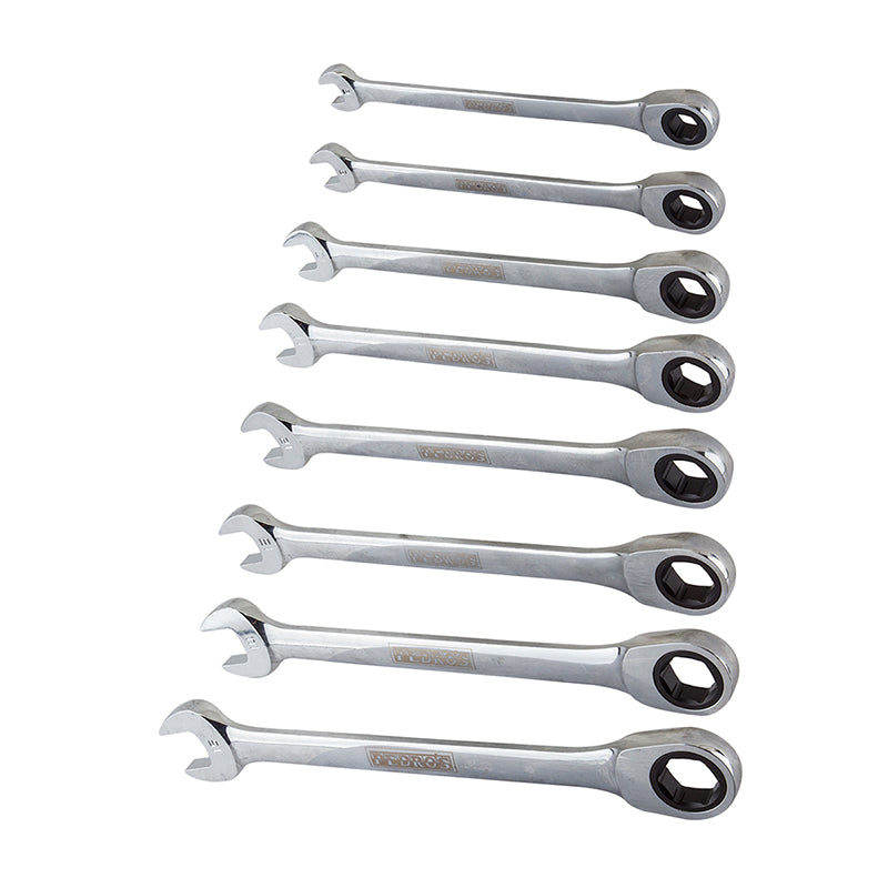 Pedros Ratchet Wrenches Ratcheting Wrench Set of 8 6460500-Goodwynn'sGoodwynn's