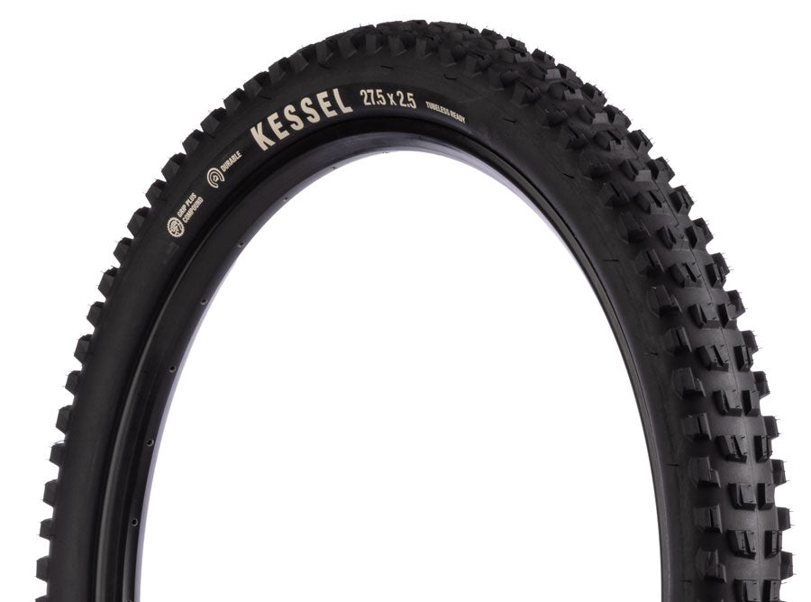 Teravail Kessel Tire - 27.5 x 2.5 Tubeless Folding BLK Durable Grip Plus Compound-Goodwynn'sGoodwynn's