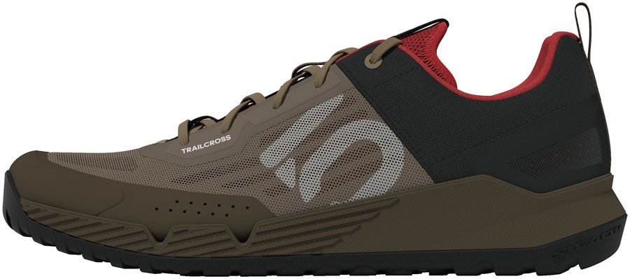 Five Ten Trailcross LT Flat Shoes - Men's Cardboard/Off White/Core Black 10