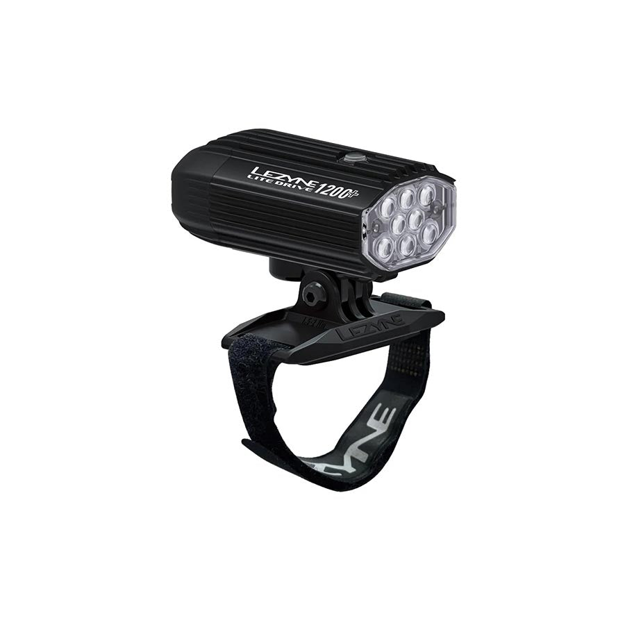 Lezyne Helmet Lite Drive 1200+ Light Front Black-Goodwynn'sGoodwynn's