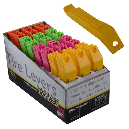 Pedros Composite Tire Levers 4 Colors (24 pair/POP)-Goodwynn's