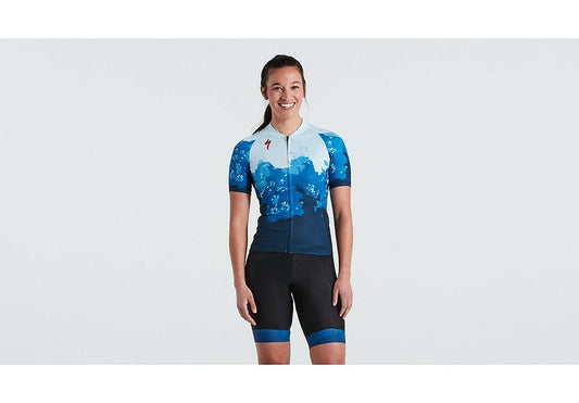 Specialized in layers sl jersey ss wmn blue/white xs-Goodwynn's