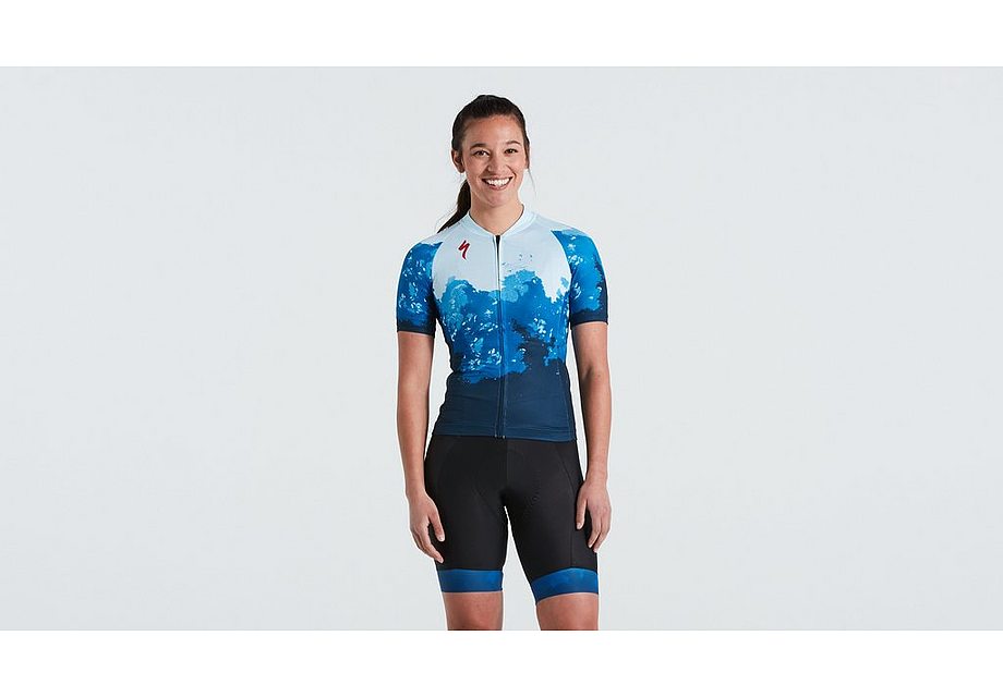 Specialized In Layers Sl Jersey Ss Wmn Blue/White L-Goodwynn'sGoodwynn's
