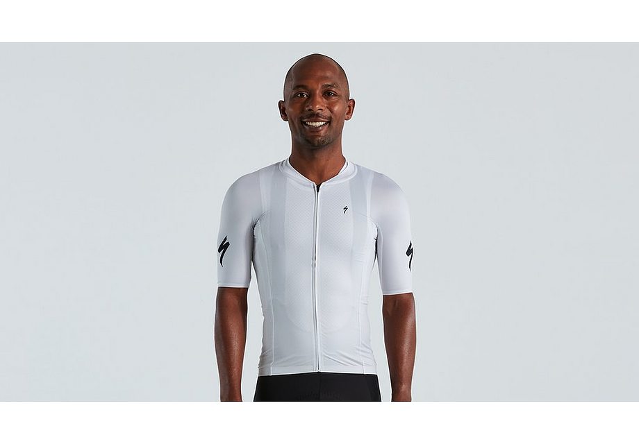 Specialized sl r logo jersey ss men dove grey xxl