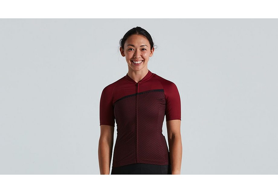 Specialized Sl Stripe Jersey Ss Wmn Crimson Xs-Goodwynn'sGoodwynn's