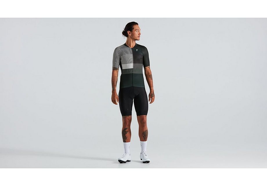 Specialized sl+ logo stripe jersey ss men dark moss green l-Goodwynn'sGoodwynn's