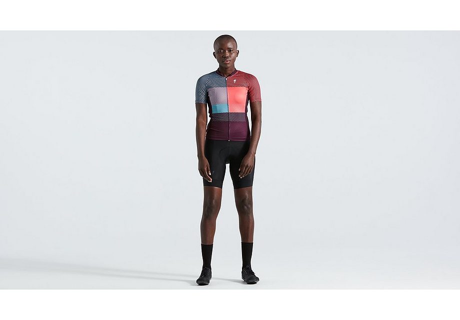 Specialized sl+ logo stripe jersey ss wmn vivid coral m-Goodwynn'sGoodwynn's