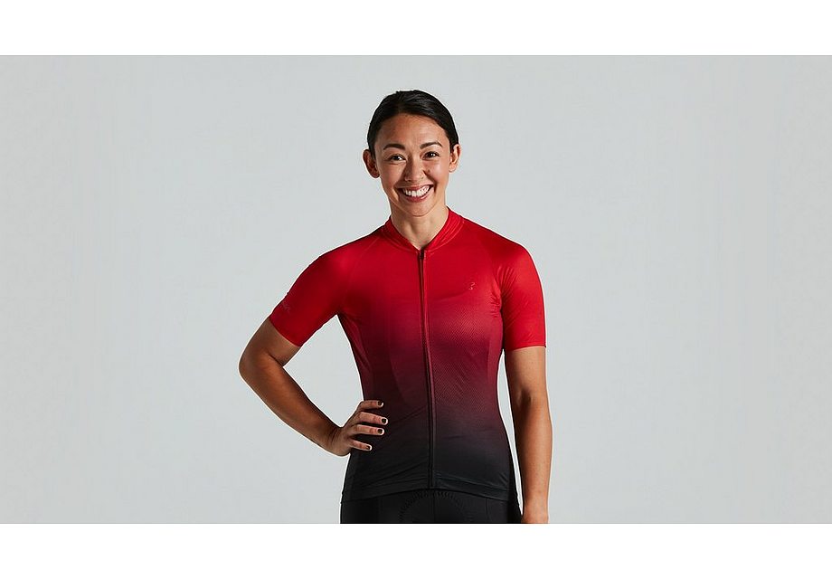 Specialized Sl Air Jersey Ss Wmn Sagan Decon Red Red/Black Fade M-Goodwynn'sGoodwynn's