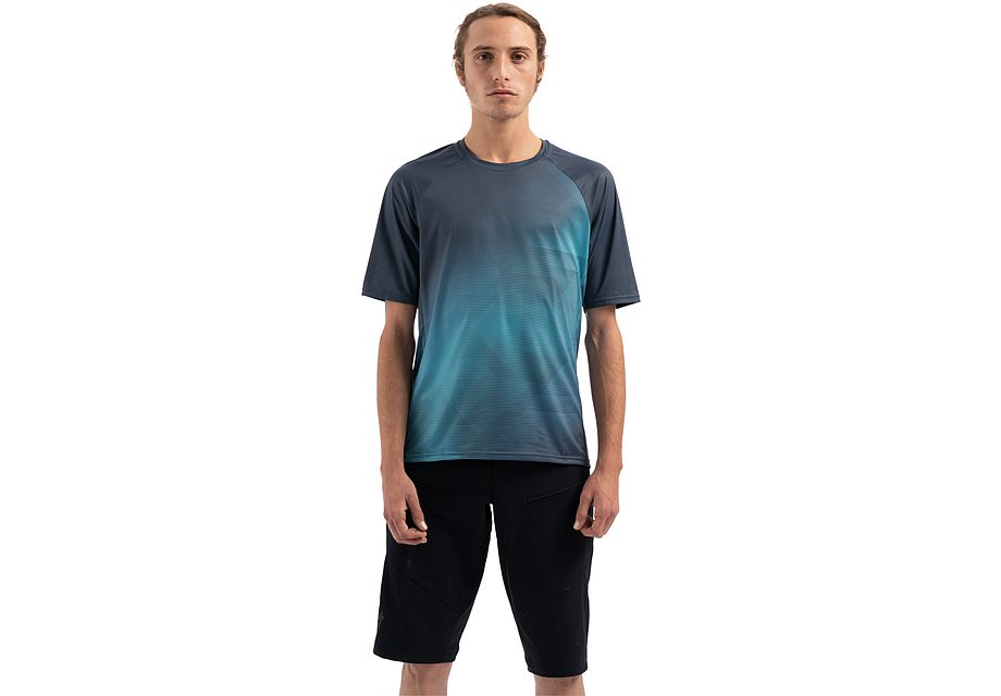 Specialized enduro air jersey ss men cast blue / aqua refraction l-Goodwynn'sGoodwynn's
