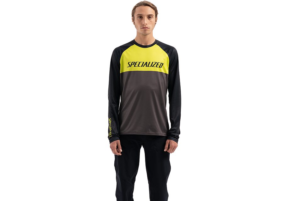 Specialized demo pro jersey ls hyper green / charcoal block m-Goodwynn'sGoodwynn's