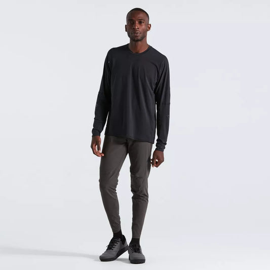 Specialized Trail Air Jersey LS Men Black Cycling Shirt Long Sleeve MTB Top-Goodwynn's