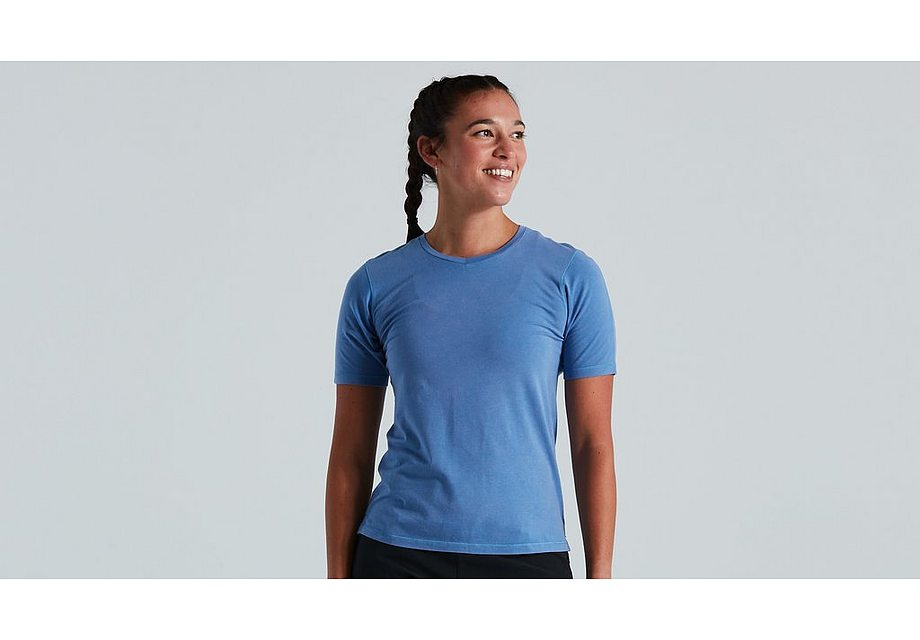 Specialized trail supima mineral wash jersey ss wmn sky blue xl