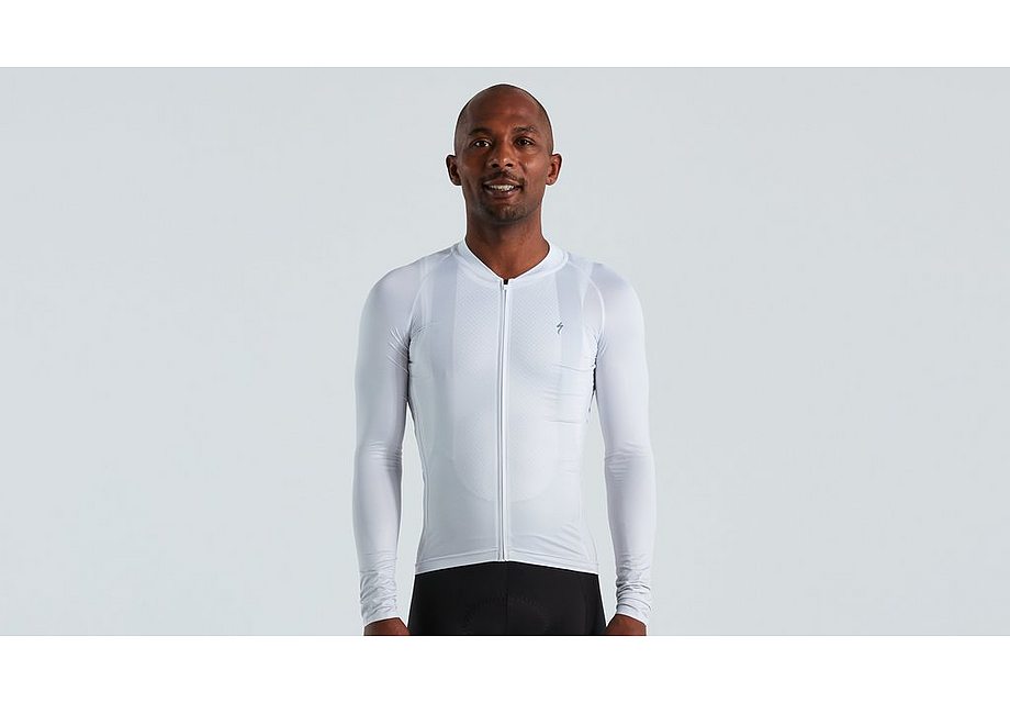 Specialized Sl Air Fade Jersey Ls Men Dove Grey Xxl