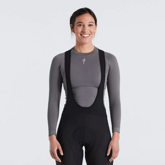 Specialized seamless baselayer ls wmn grey l/xl-Goodwynn's