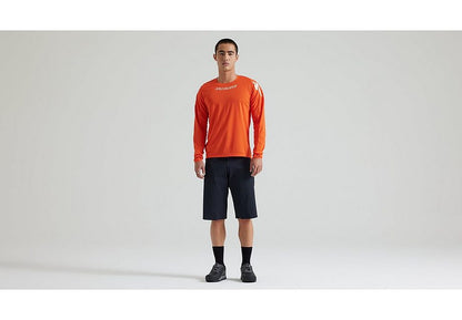 Specialized Gravity Jersey Ls Fiery Red Xs
