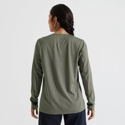 Specialized gravity training jersey ls wmn oak green xxl