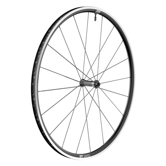 DT Swiss P 1800 Spline Front Wheel - 700 QR x 100mm Rim Brake Black-Goodwynn's