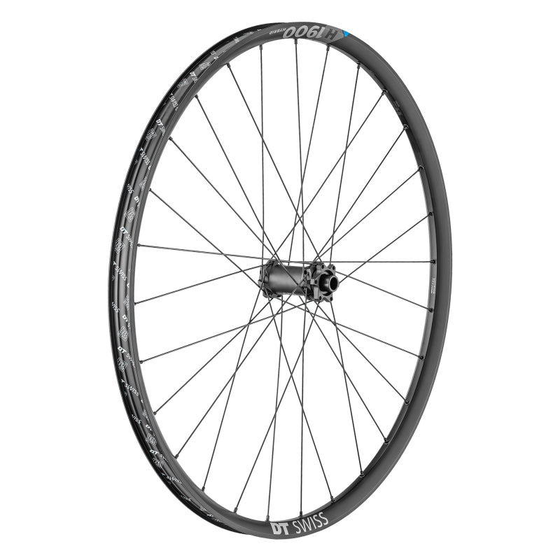 DT Swiss H 1900 Spline 30 Front Wheel - 29" 15 x 110mm 6-Bolt Black-Goodwynn'sGoodwynn's