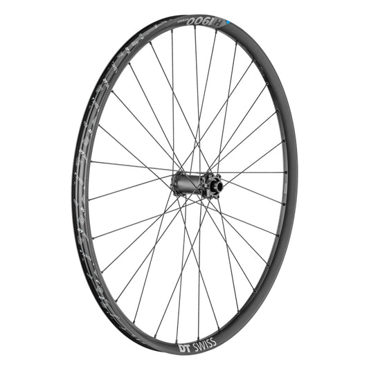 DT Swiss H 1900 Spline 30 Front Wheel - 29" 15 x 110mm 6-Bolt Black-Goodwynn's