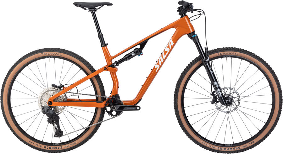 Salsa Spearfish C Deore Di2 Bike - 29" Carbon Amber Small
