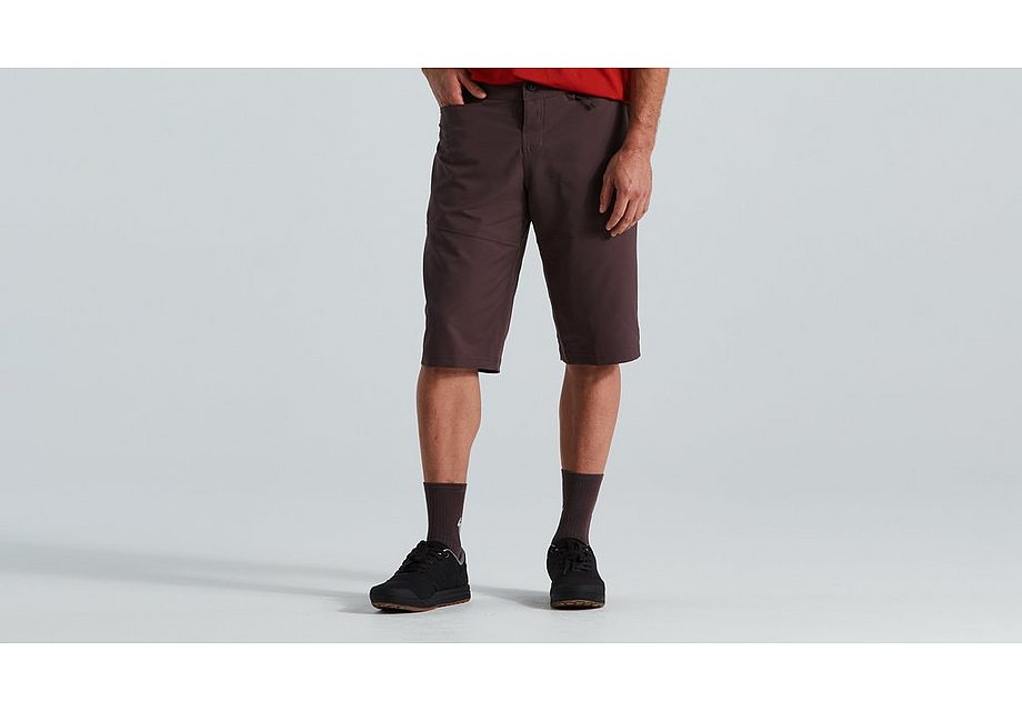 Specialized trail short w/liner men cast umber 36