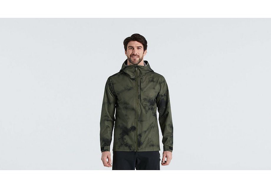 Specialized altered trail rain jacket men oak green s