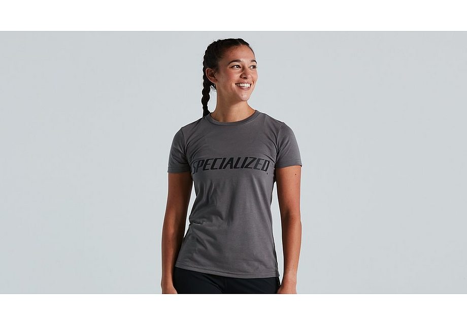Specialized Wordmark Tee Ss Wmn Smoke L