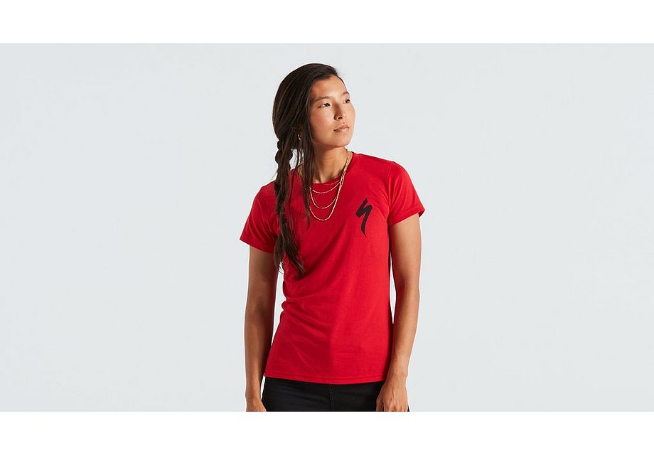 Specialized s-logo tee ss wmn flo red xl