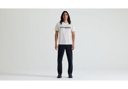 Specialized Wordmark Tee Ss Men Birch White Xs-Goodwynn's