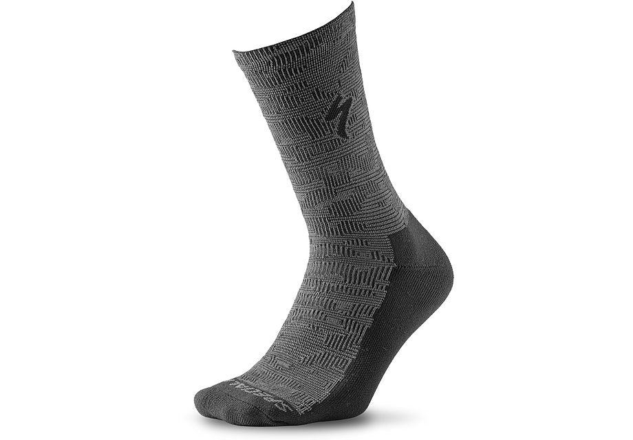 Specialized Primaloft Lightweight Tall Sock Black / Charcoal Terrain L-Goodwynn'sGoodwynn's