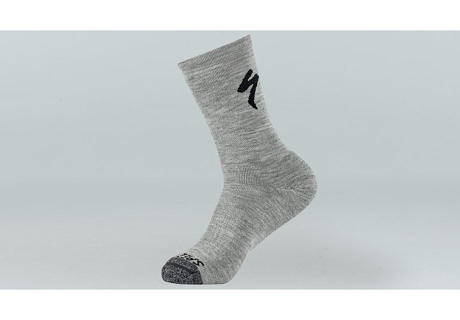 Specialized Merino Deep Winter Tall Sock Dove Grey L