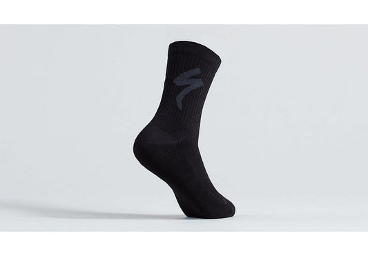 Specialized Cotton Tall Logo Sock Black S-Goodwynn's