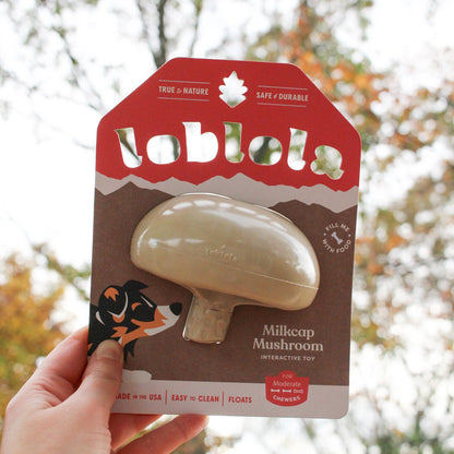 Loblola - Milkcap Mushroom Interactive Dog Toy