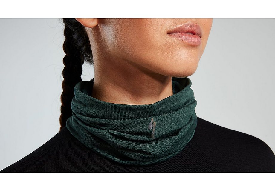 Specialized Prime-Series Thermal Neck Gaiter Forest Green Osfa