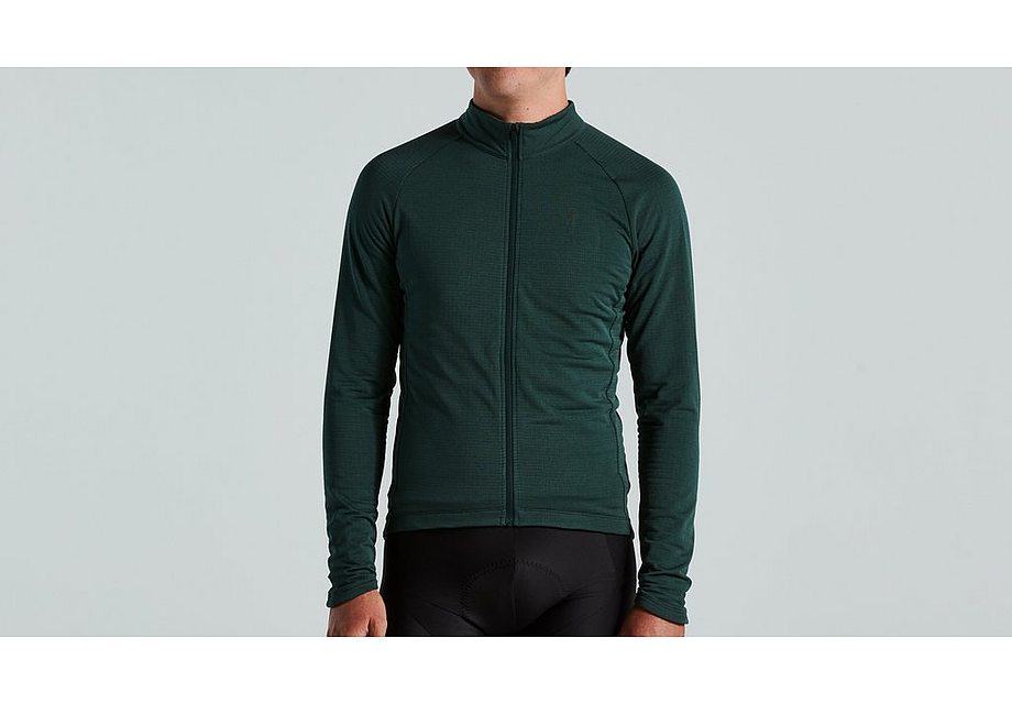 Specialized Prime-Series Thermal Jersey Ls Men Forest Green Xl