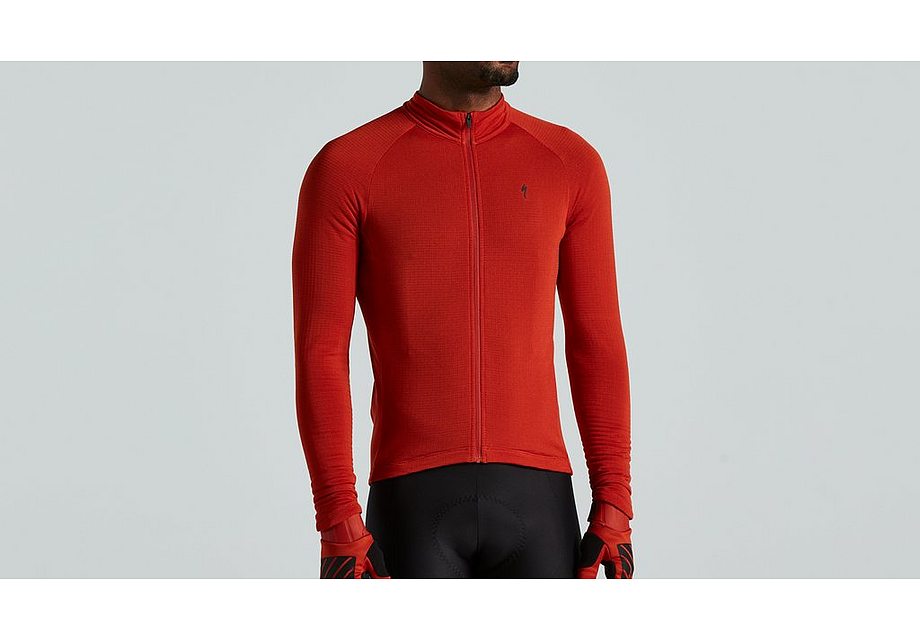 Specialized Prime-Series Thermal Jersey Ls Men Redwood S