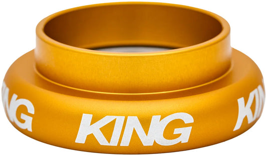Chris King InSet 7 Headset Lower Cup Bearing - EC44 1-1/2" Matte Gold 50th Anniversary-Goodwynn's