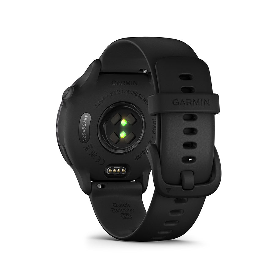 Garmin vivoactive 6 Watch Watch Color: Slate Wristband: Black - Silicone-Goodwynn'sGoodwynn's