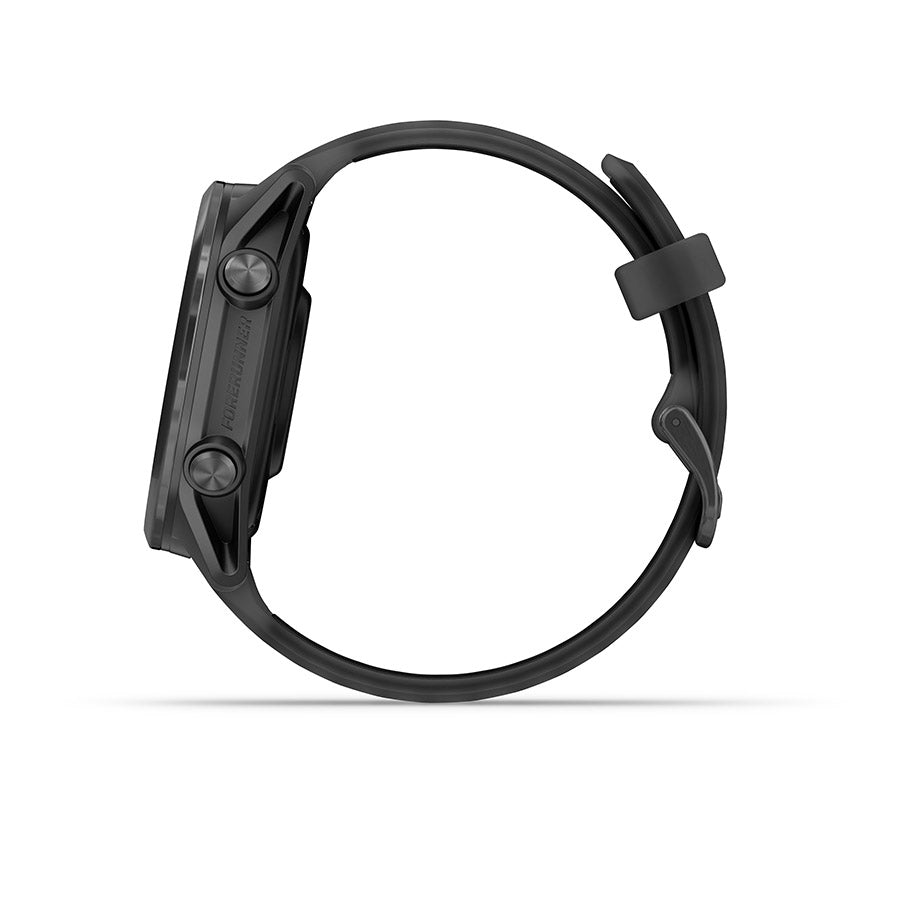 Garmin Forerunner 570 42mm Watch Watch Color: Slate Grey Wristband: Translucent Black/Black - Silicone-Goodwynn'sGoodwynn's